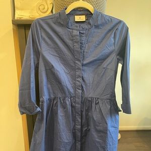 Solid royal blue shirt dress from Tuckernuck
